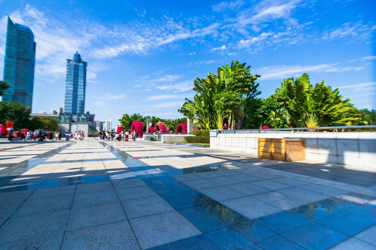 一张照片一座城深圳市民广场