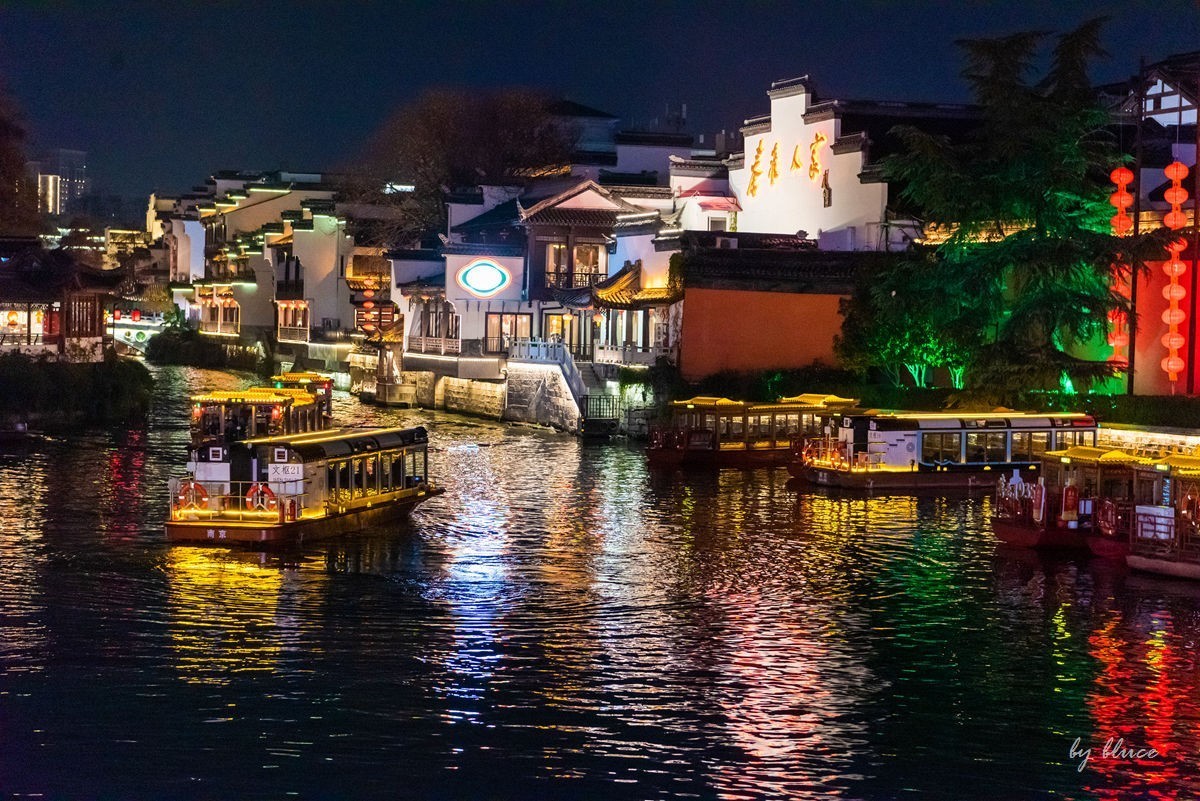 夜游秦淮夫子庙