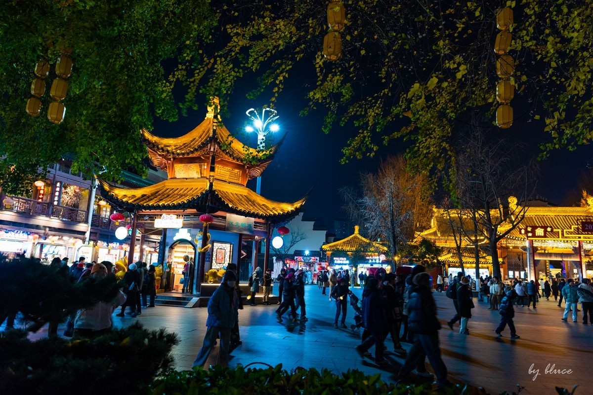 夜游秦淮夫子庙