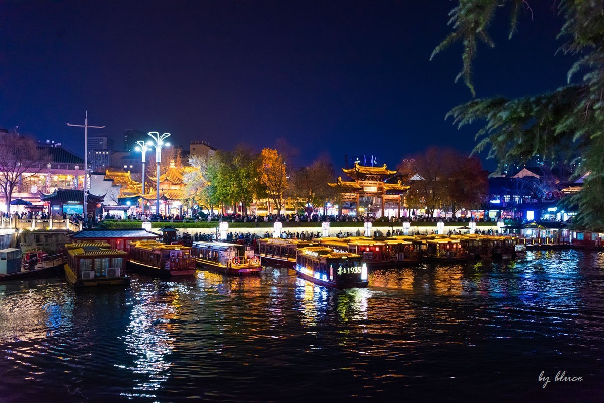 夜游秦淮夫子庙