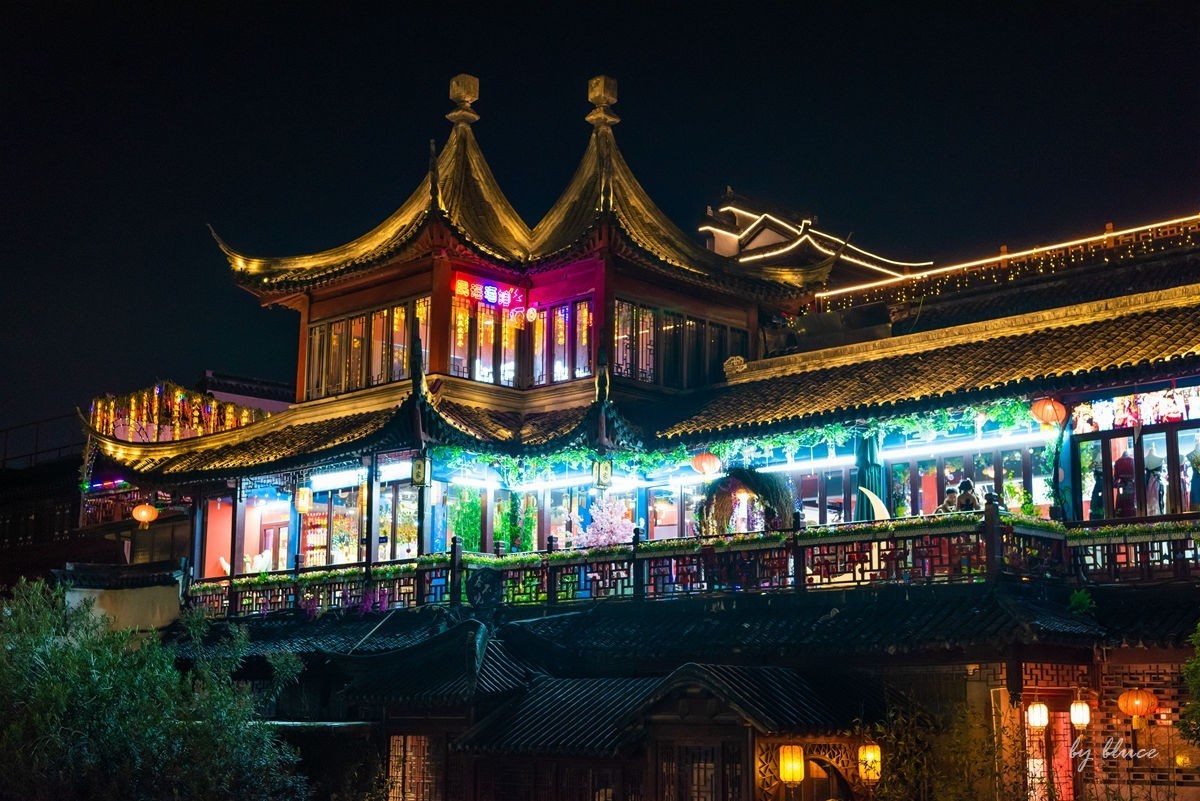 夜游秦淮夫子庙