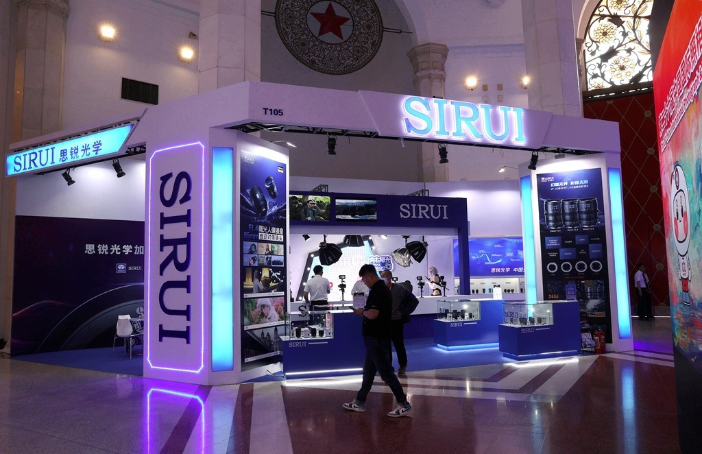 摄影器材展现场