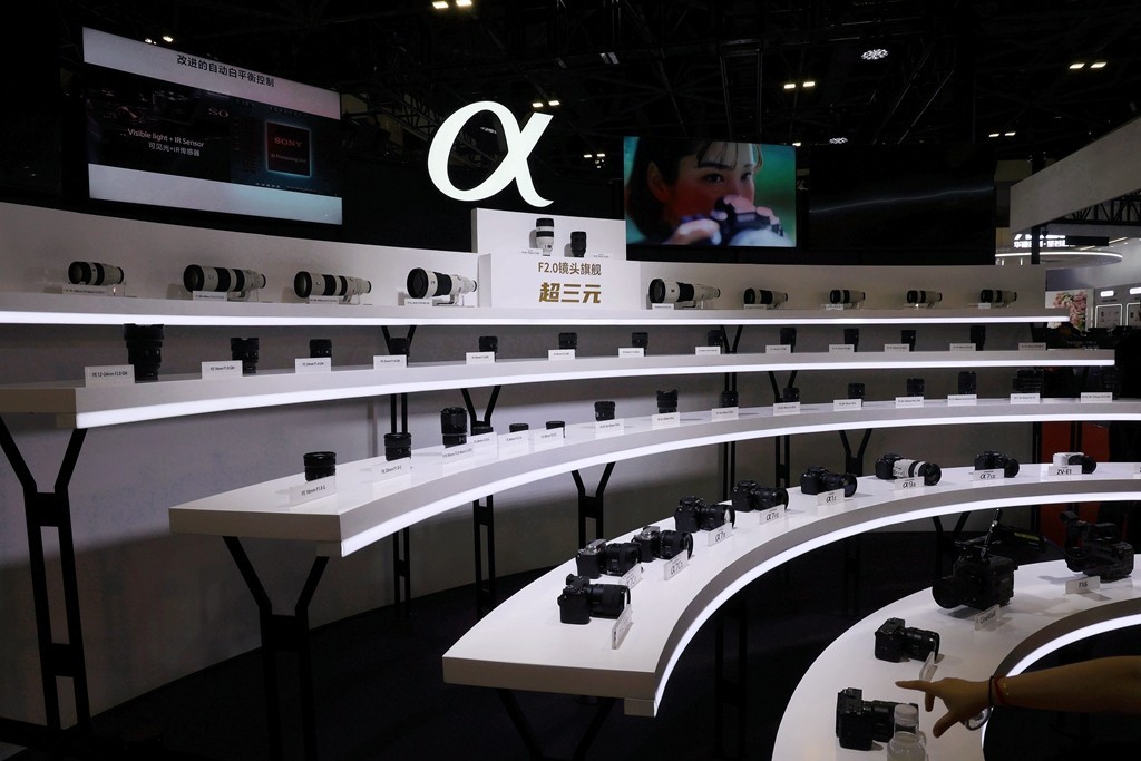 摄影器材展现场