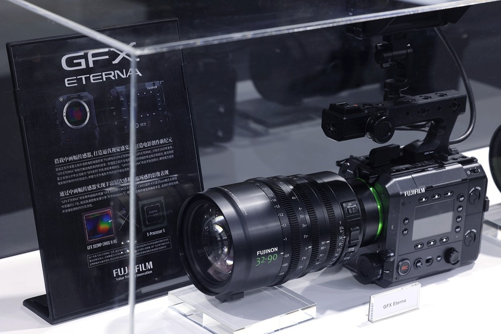 摄影器材展现场