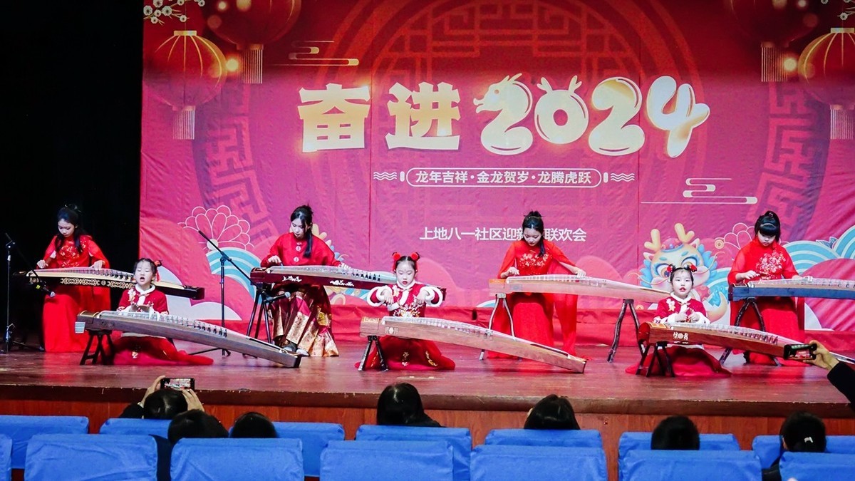 社区迎新年联欢会（一）