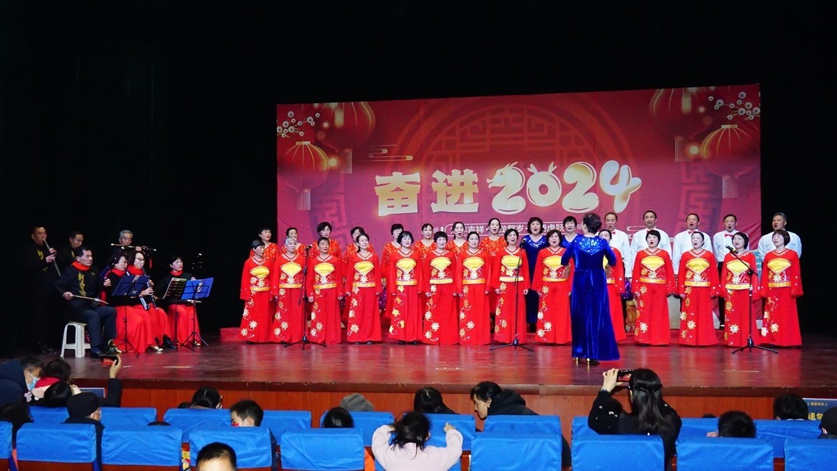 社区迎新年联欢会（一）