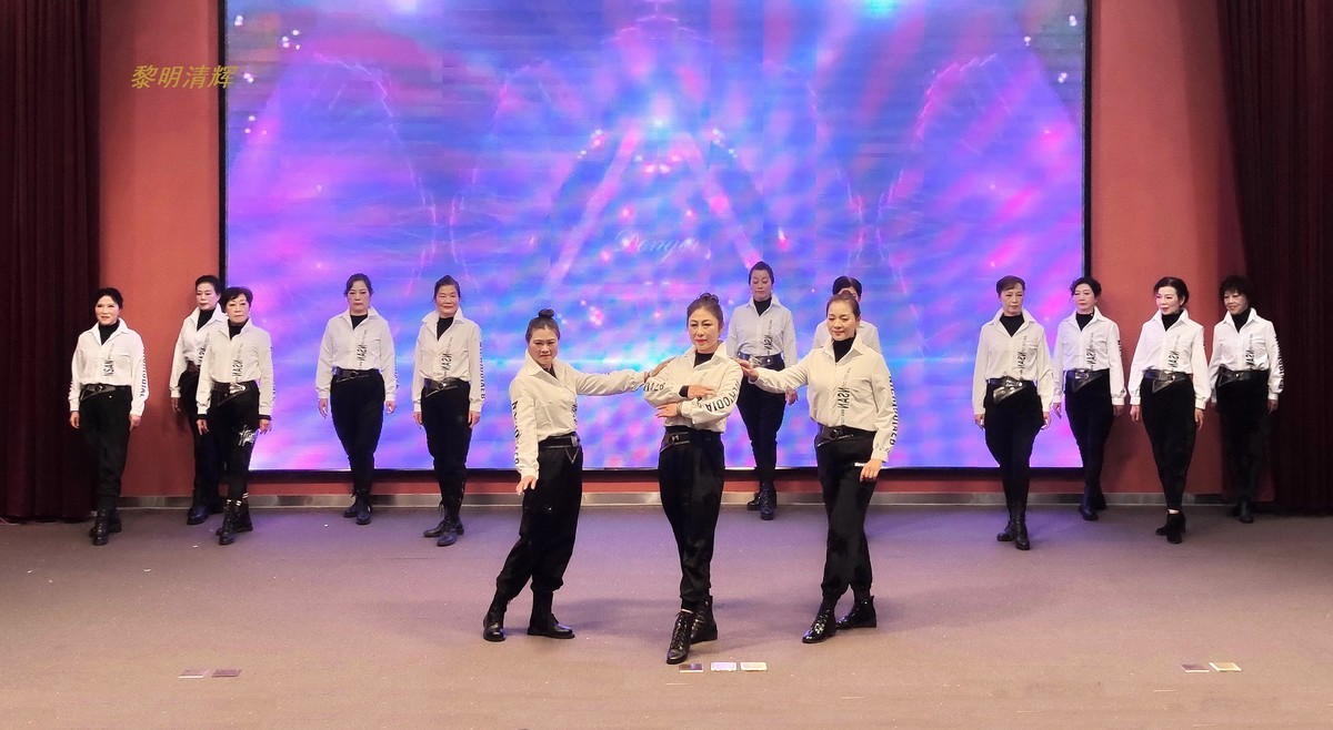 中老年服装模特秀