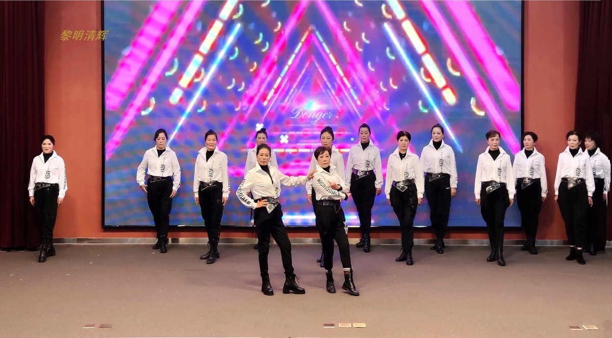 中老年服装模特秀