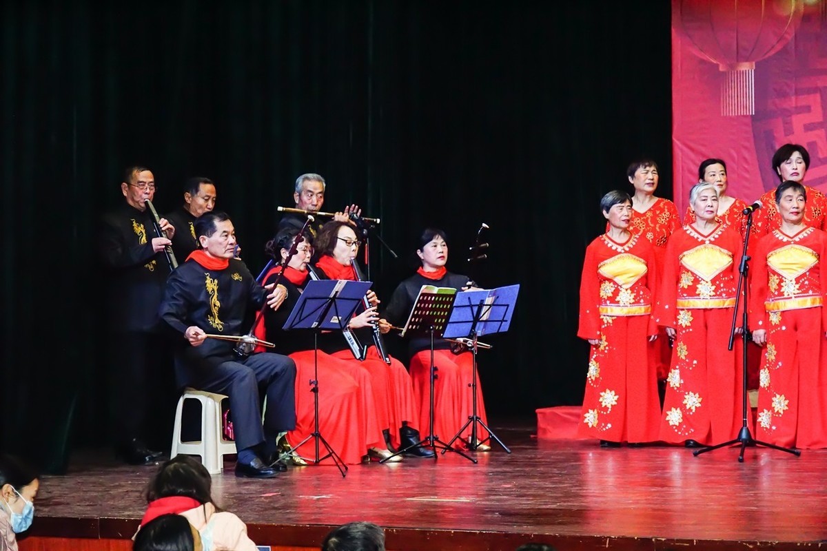 社区迎新年联欢会（一）