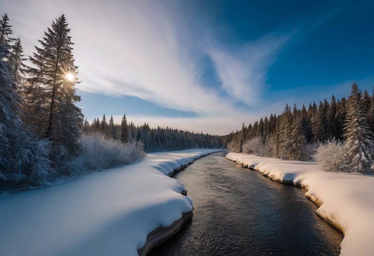 日出下的风情：心灵之旅的宁静与洗涤