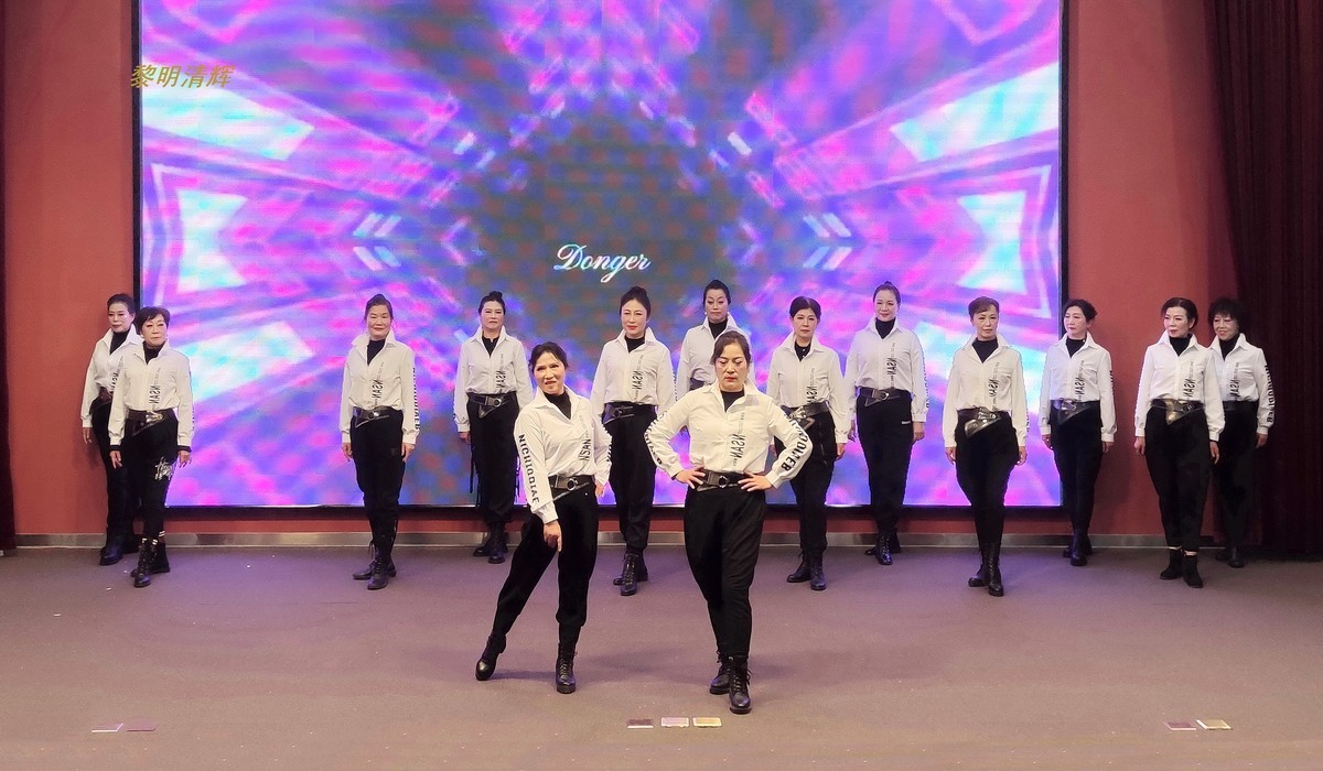 中老年服装模特秀