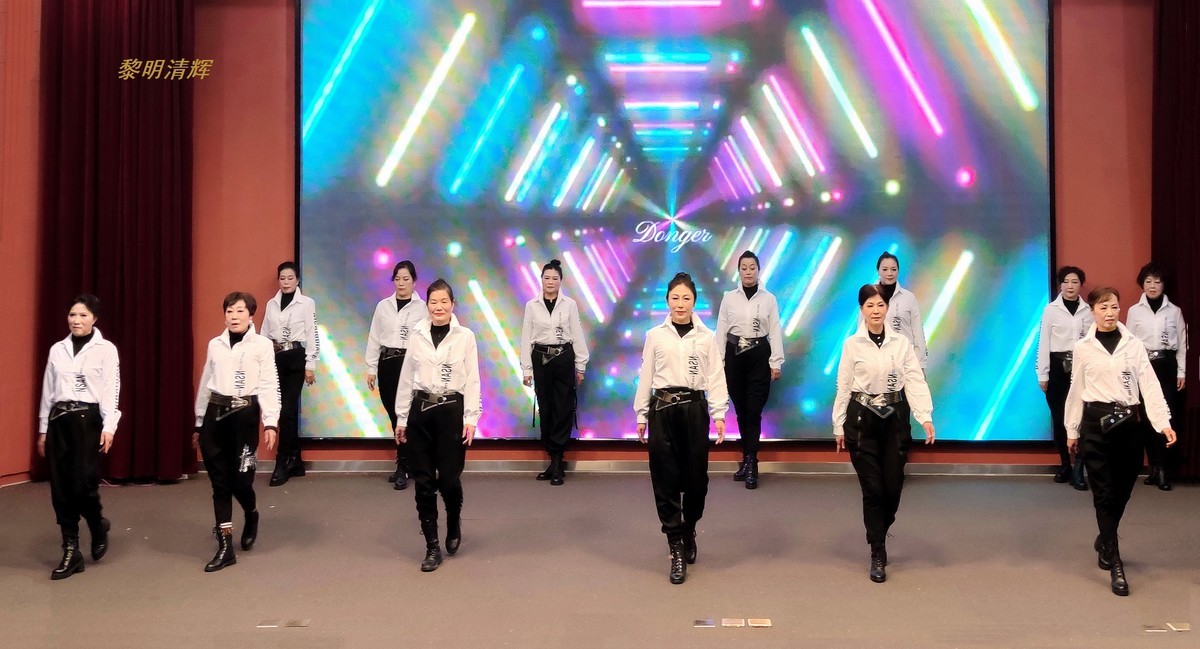 中老年服装模特秀