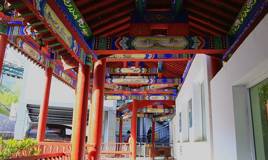 《不老松：纪实摄影》【大好河山系列报導】媧皇宫 (4)不一般的索道！