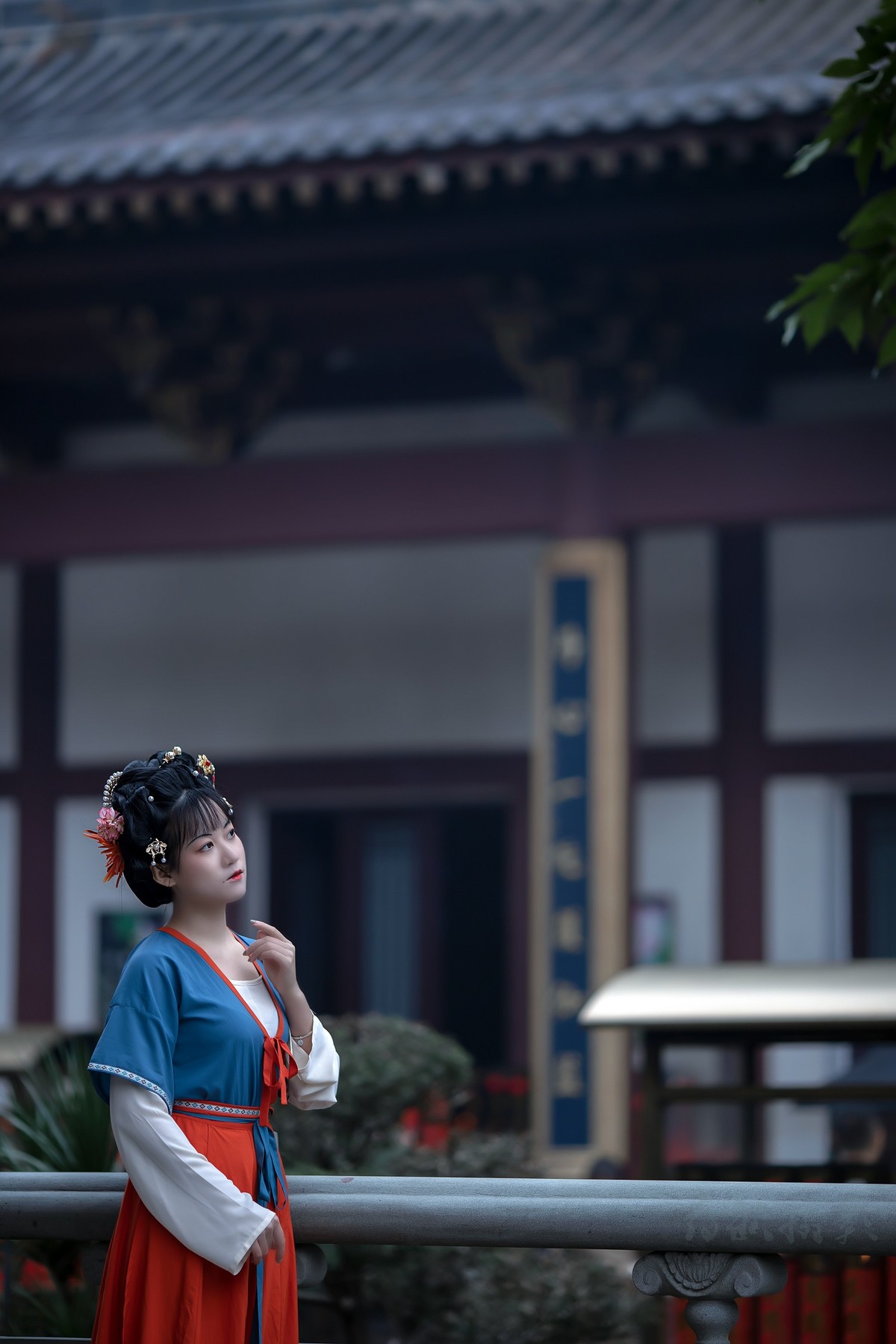 古木无人径,深山何处钟.