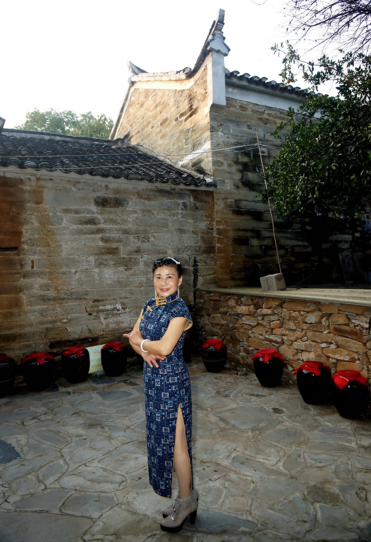 环境人像---黄陂大余湾的美女！