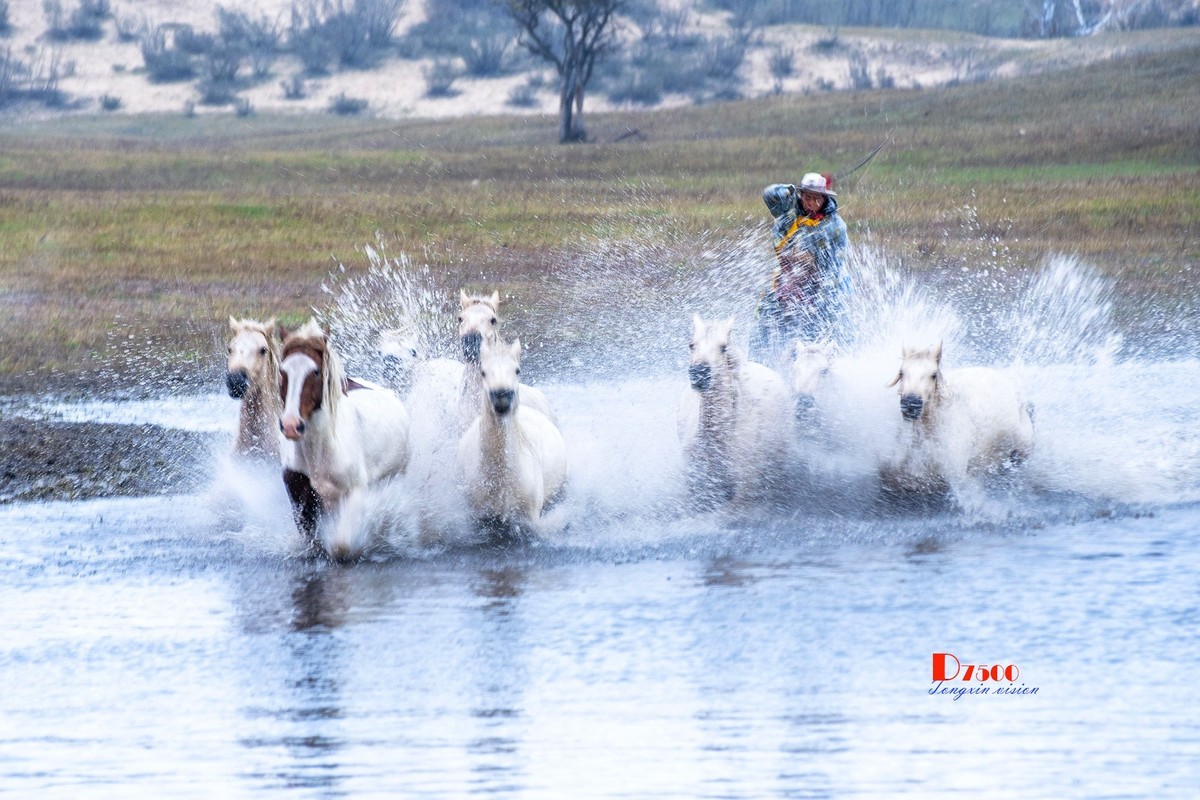慢门 飞马踏水（1）