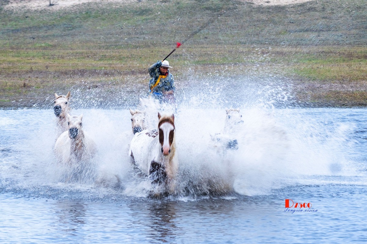 慢门 飞马踏水（1）