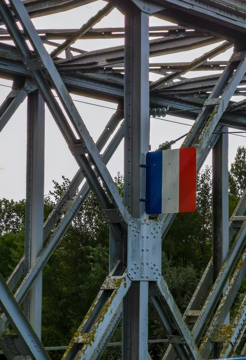 德法之间（界）--莱茵河摄