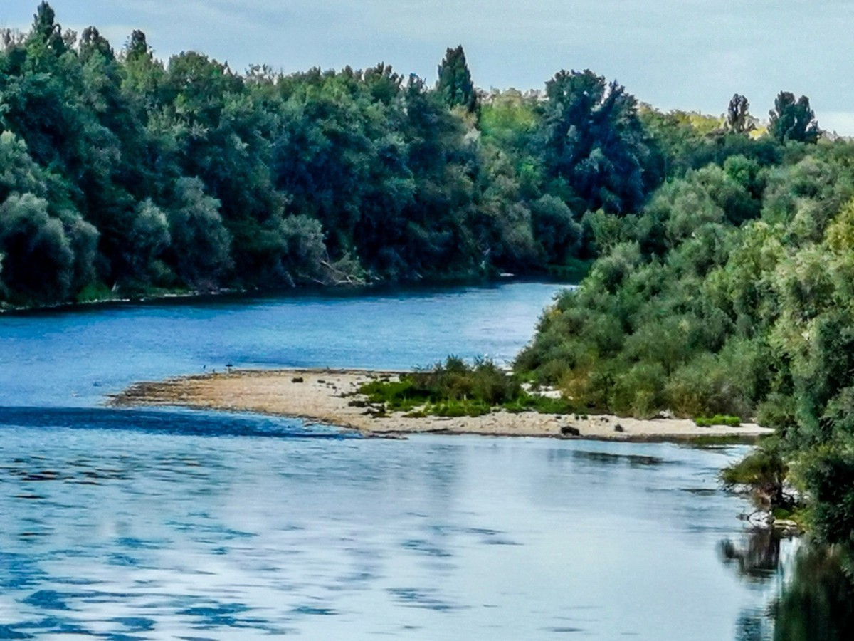 德法之间（界）--莱茵河摄