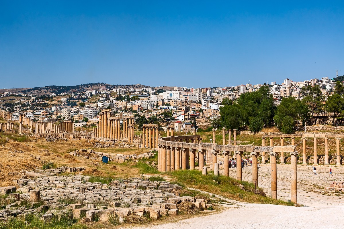 海外风情 ：约旦 · 安曼 · 城堡山