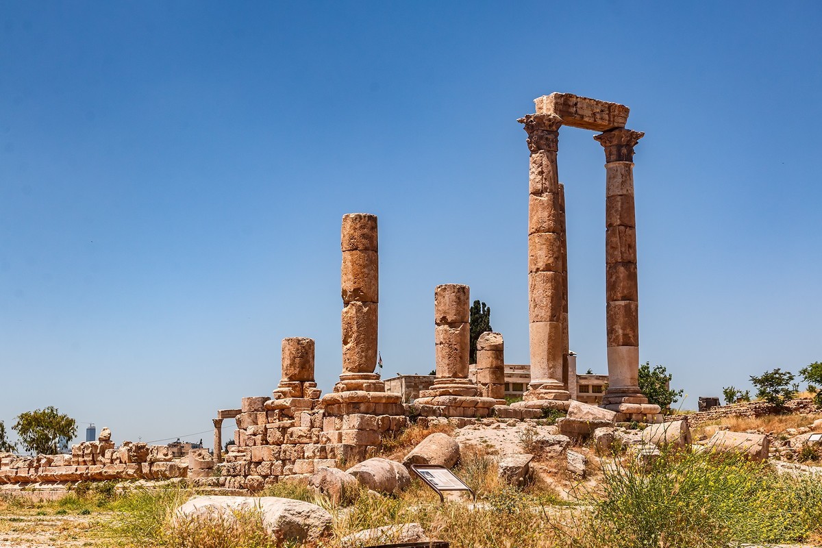 海外风情 ：约旦 · 安曼 · 城堡山