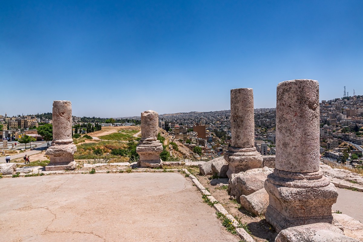 海外风情 ：约旦 · 安曼 · 城堡山