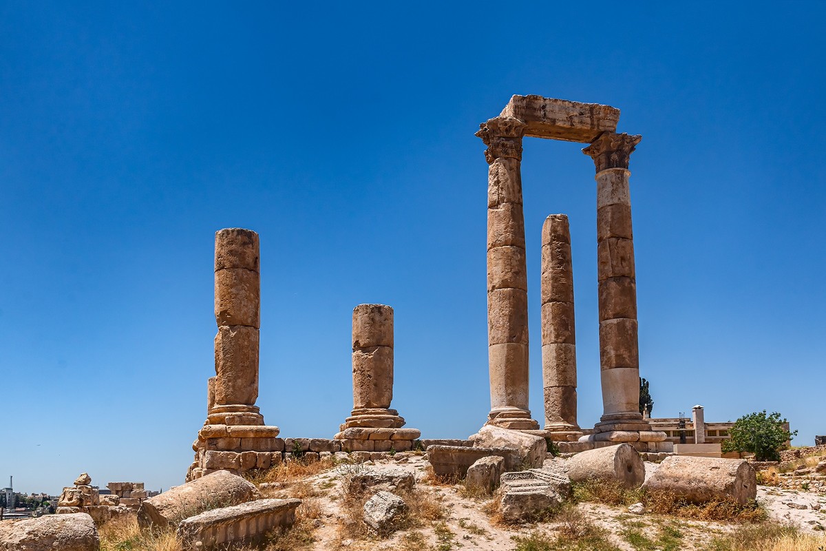 海外风情 ：约旦 · 安曼 · 城堡山