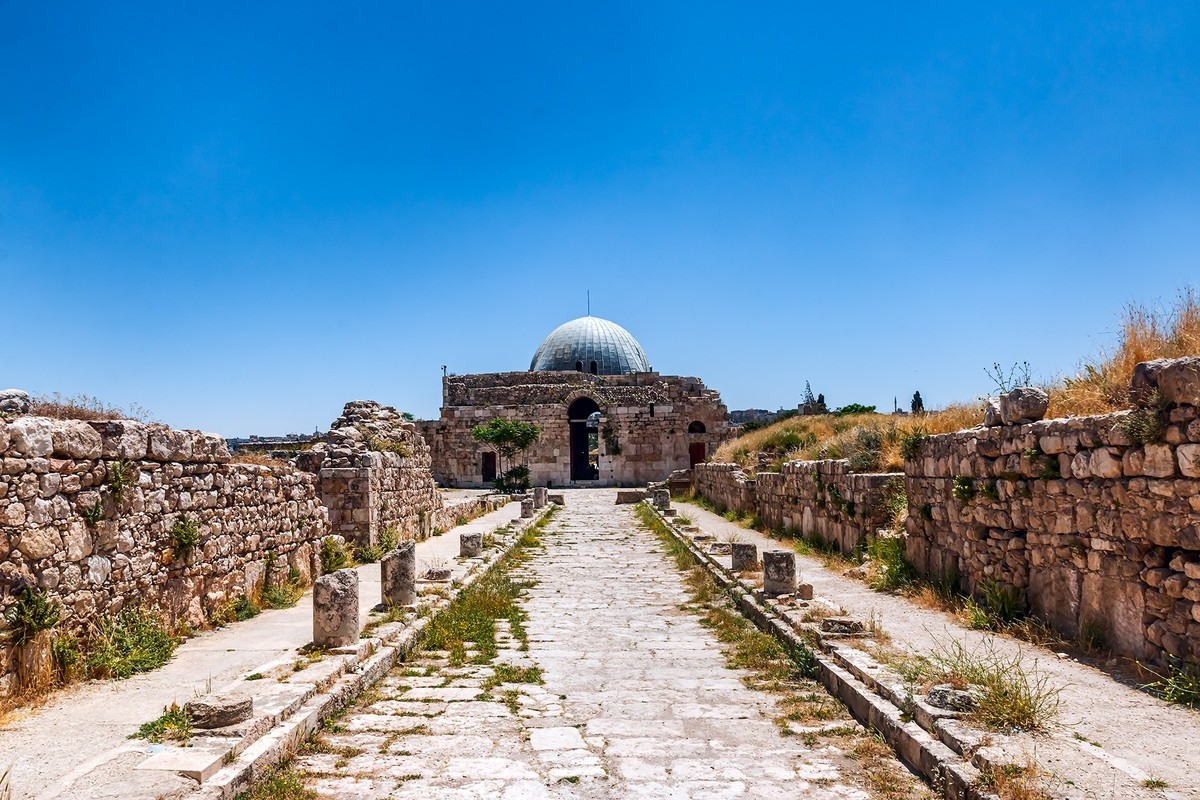 海外风情 ：约旦 · 安曼 · 城堡山