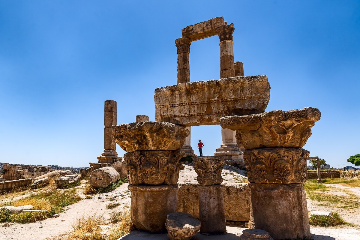 海外风情 ：约旦 · 安曼 · 城堡山