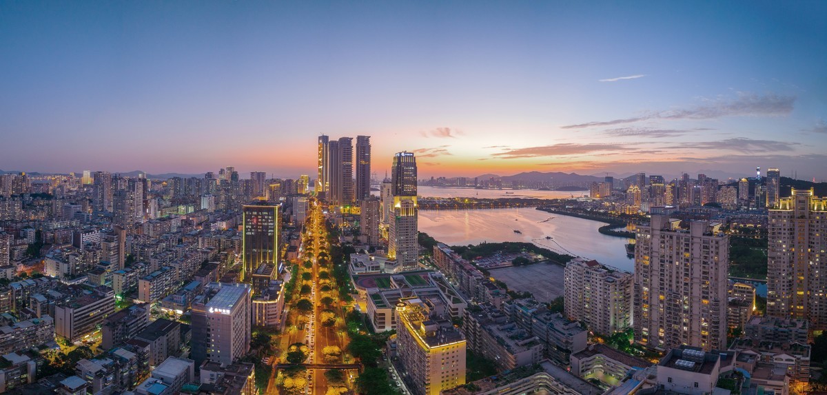 夕阳这么美，我该用什么理由分享给你？厦门