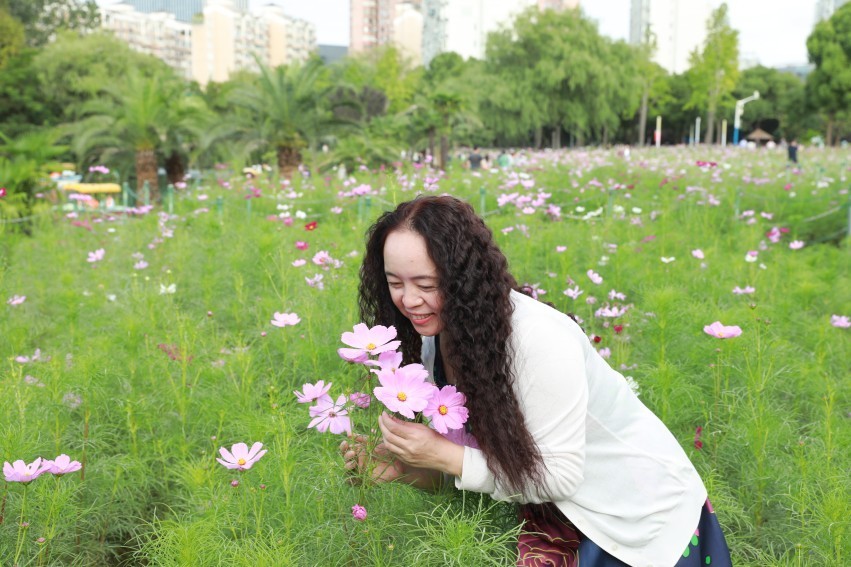 上海大宁公园夫妻俩，难忘的一天
