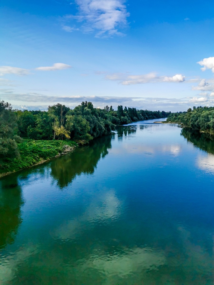 德法之间（界）--莱茵河摄