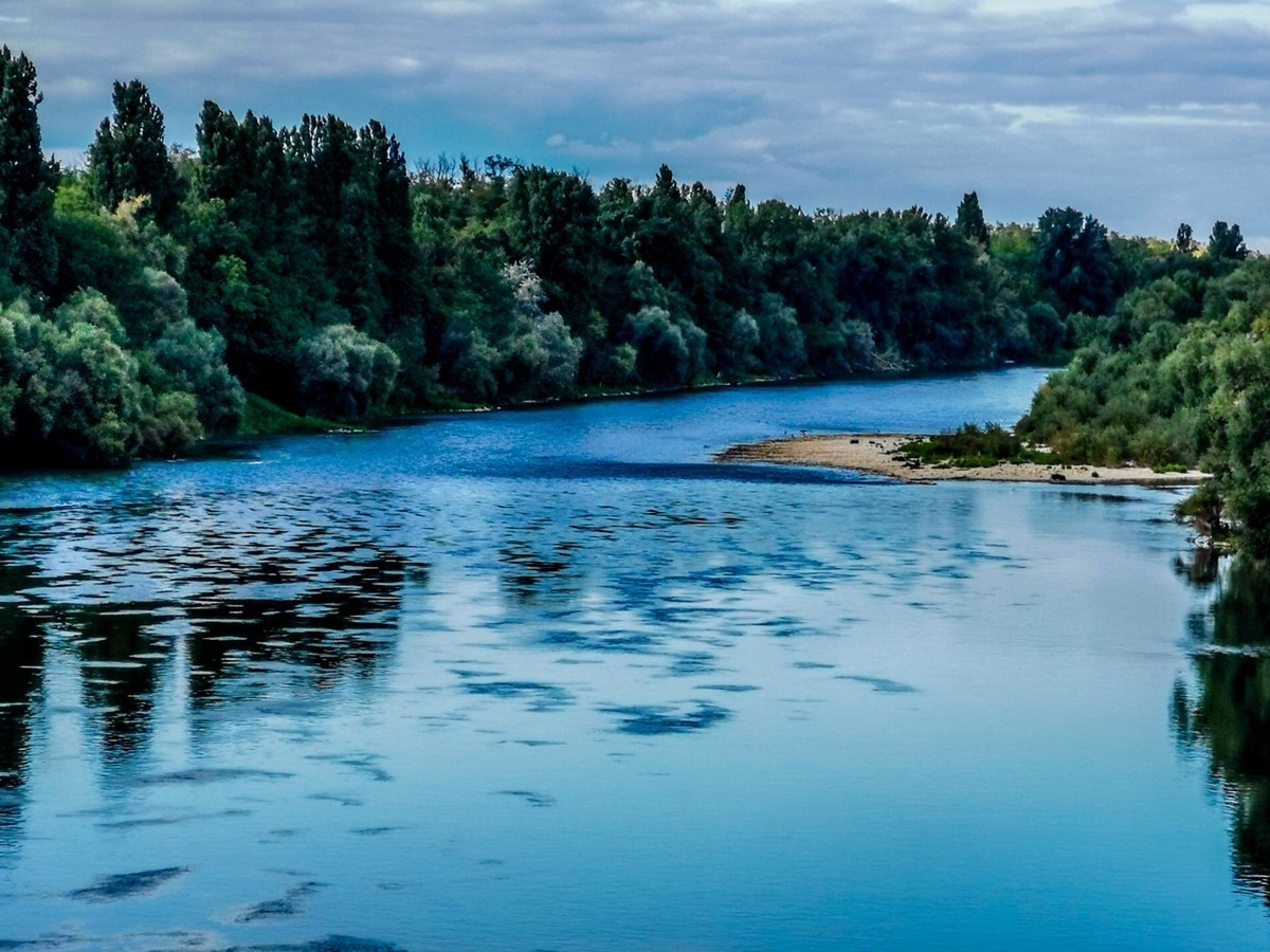德法之间（界）--莱茵河摄