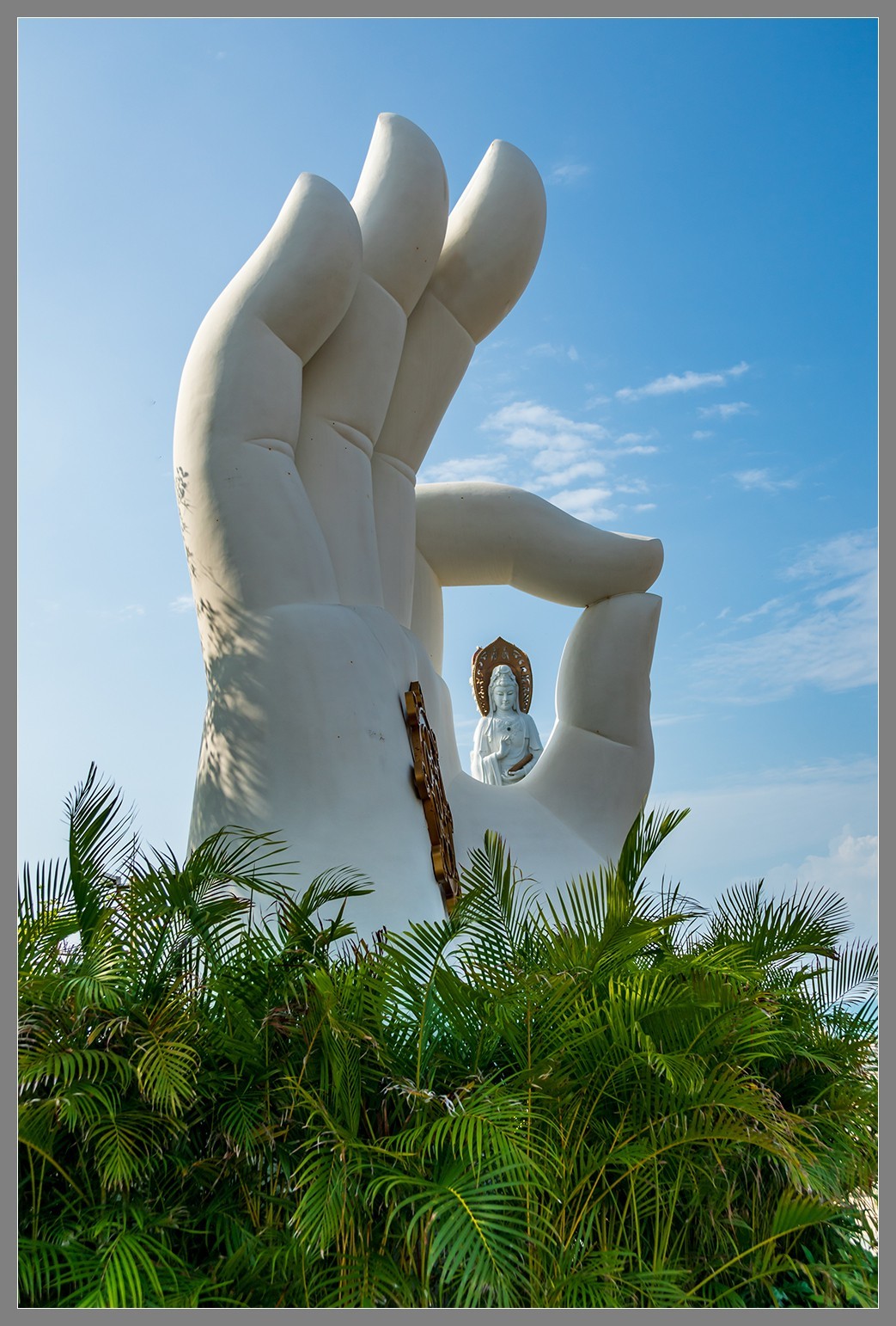 海南旅游02三亚南山海上观音上