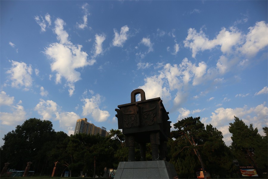 洛阳王城公园上空的云彩