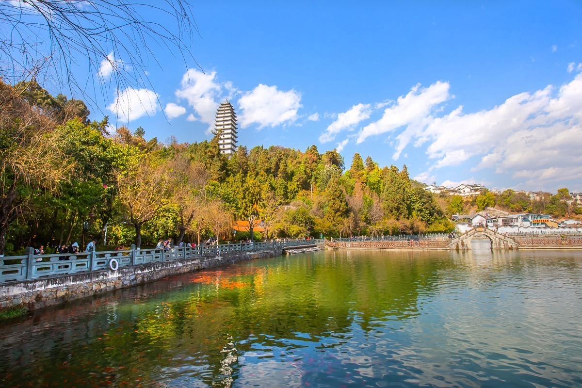 2025-03-28云南保山易罗池，文笔塔（一）