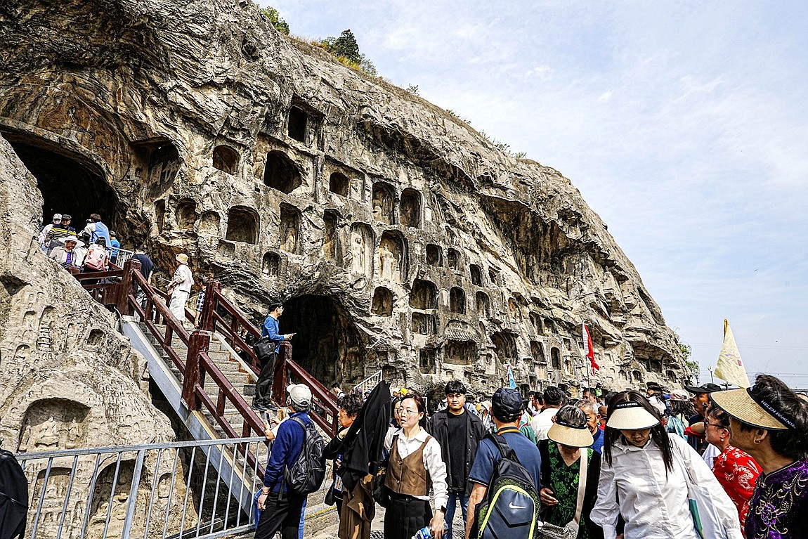 河南洛阳--龙门石窟【1】