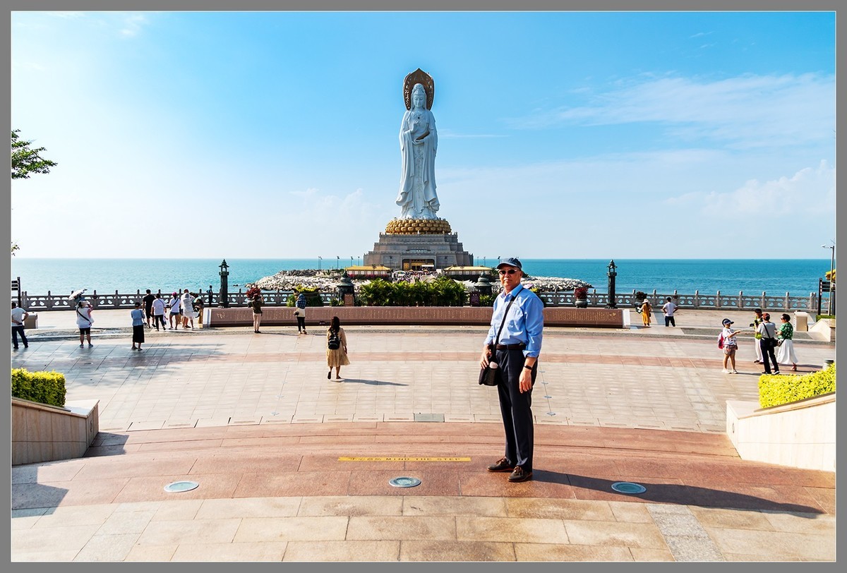 海南旅遊02三亞南山海上觀音上