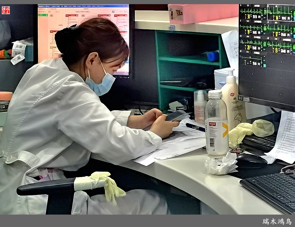 【手机随拍】悄悄地讲述病房里的故事