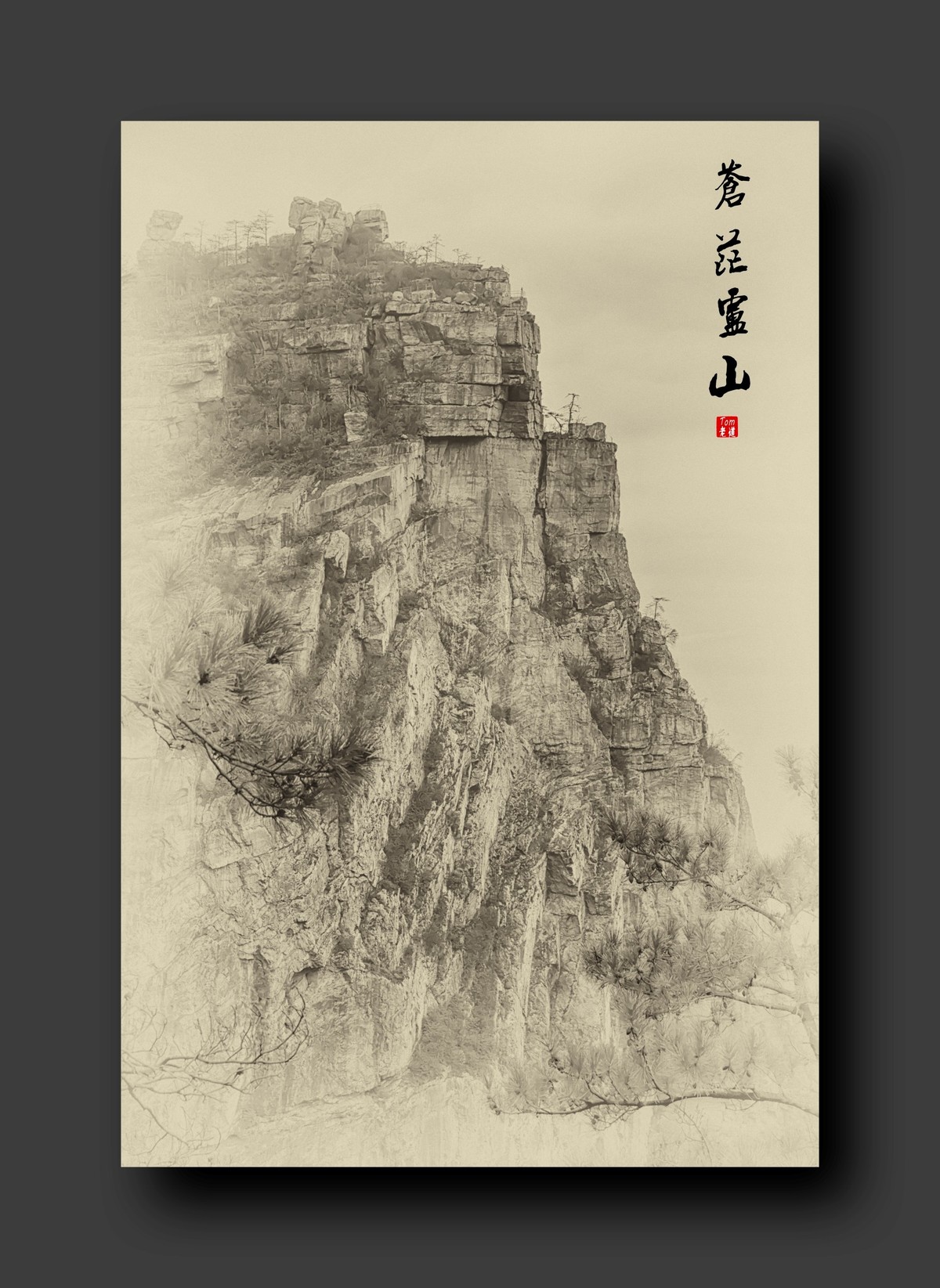 望庐山险峰（19图片）！