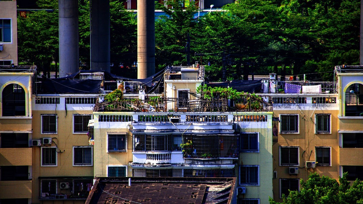 厦门杏林村民房建筑