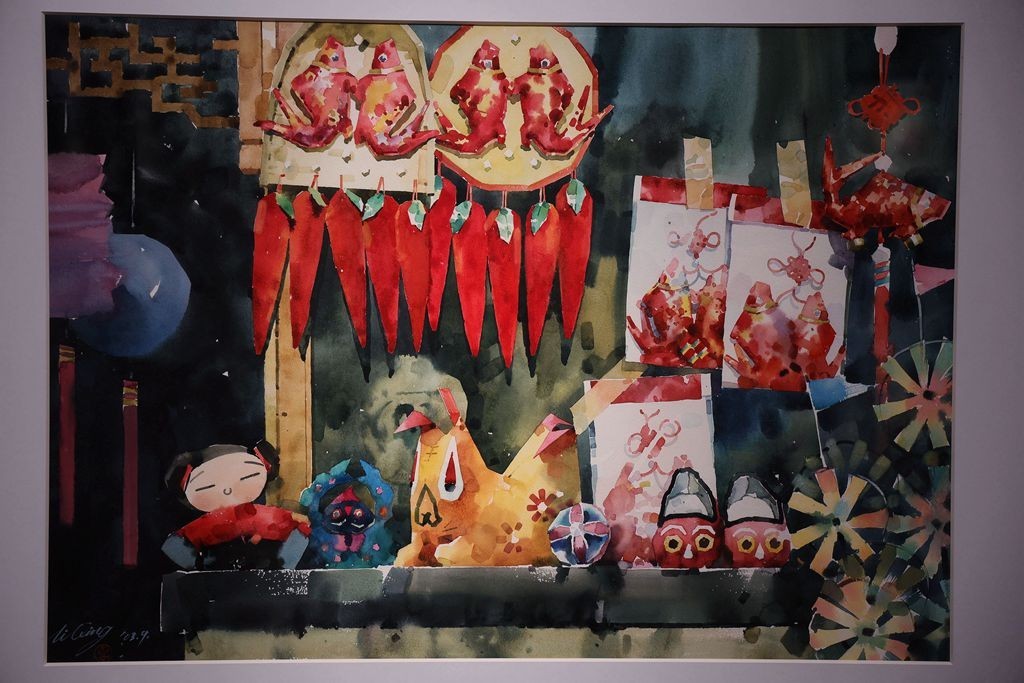 水色心象－－－李庆水彩画展