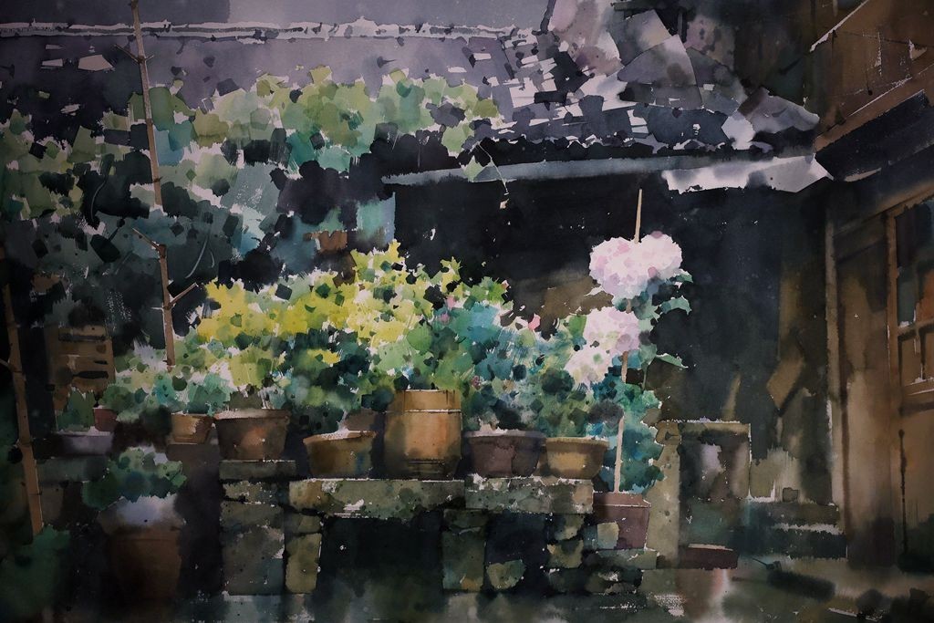 水色心象－－－李庆水彩画展