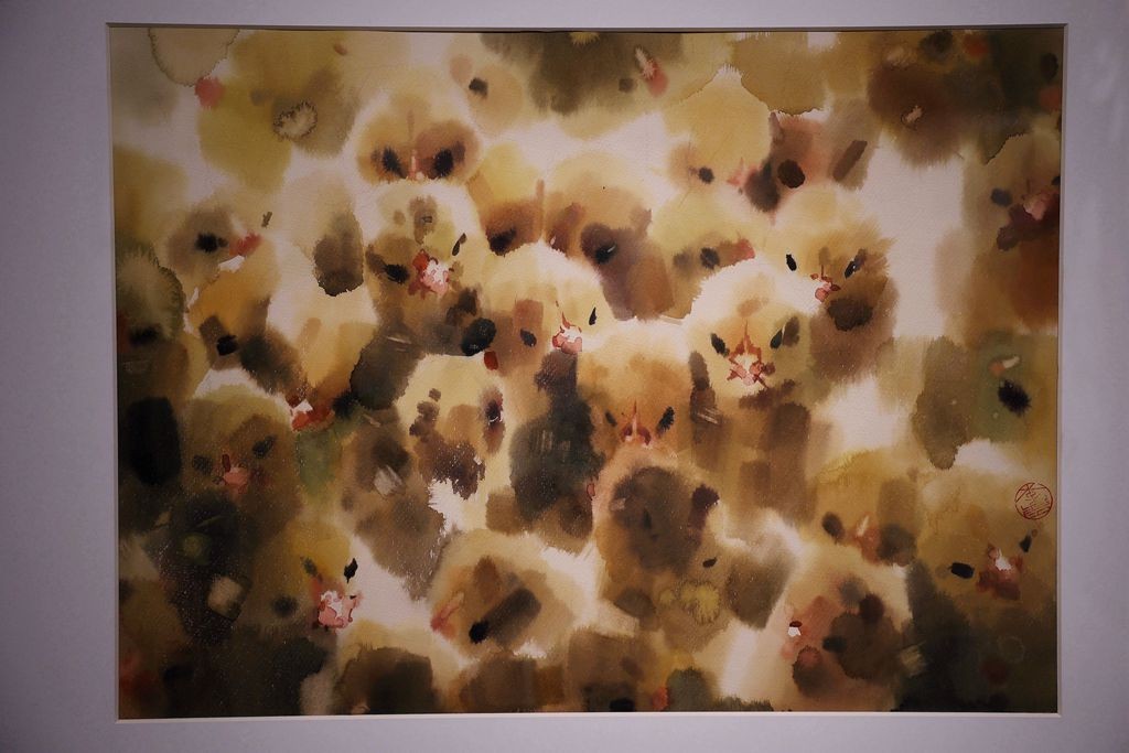 水色心象－－－李庆水彩画展