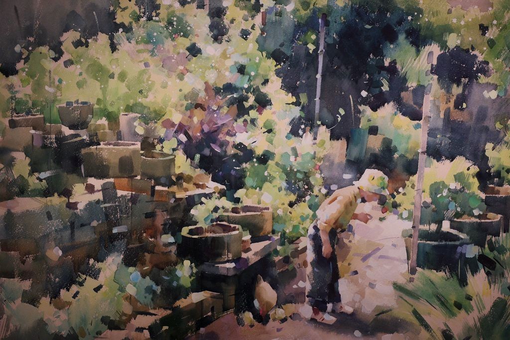 水色心象－－－李庆水彩画展