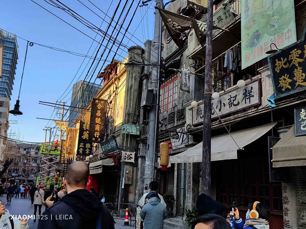 酱园弄电影拍摄片场