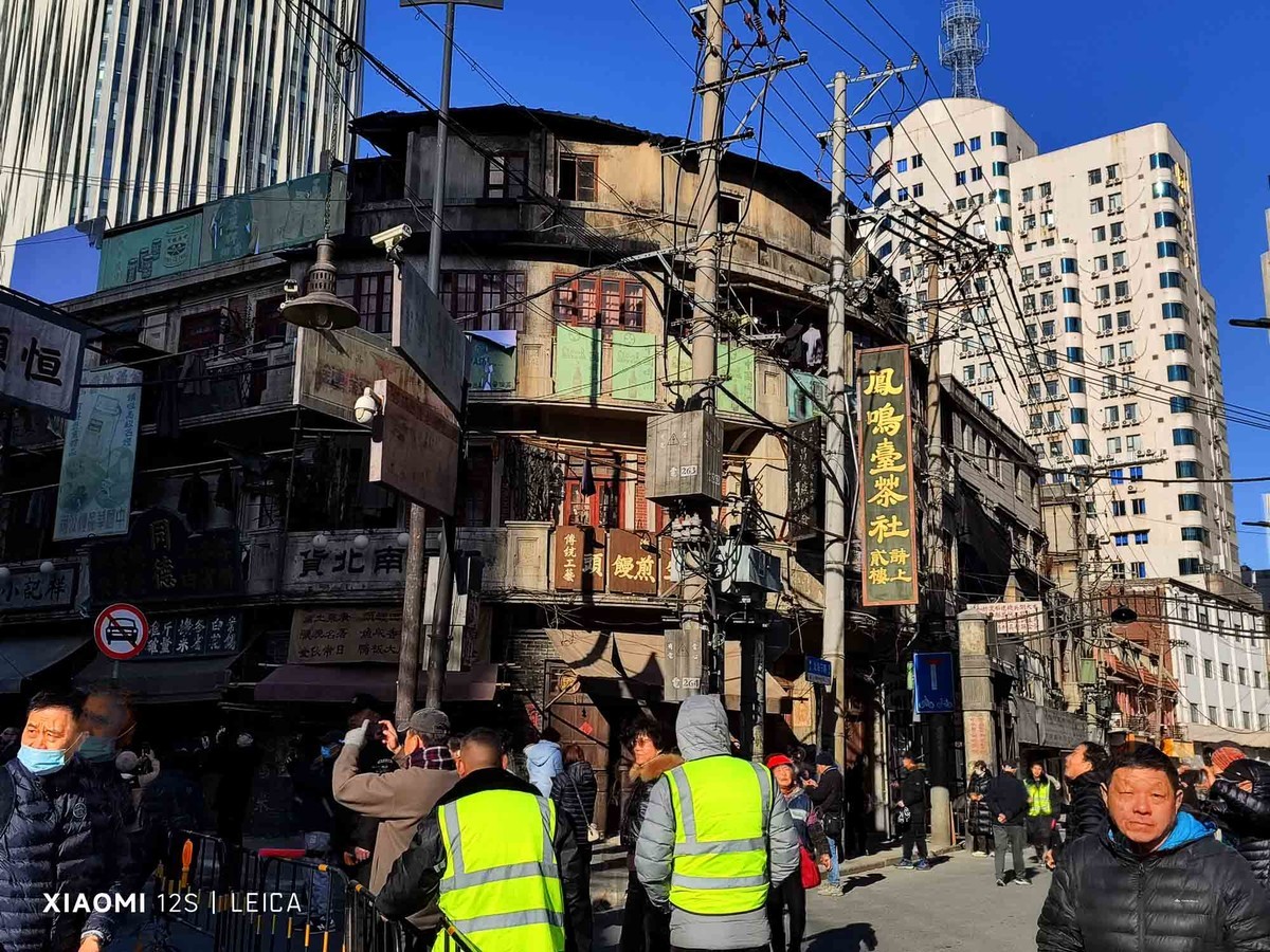 酱园弄电影拍摄片场