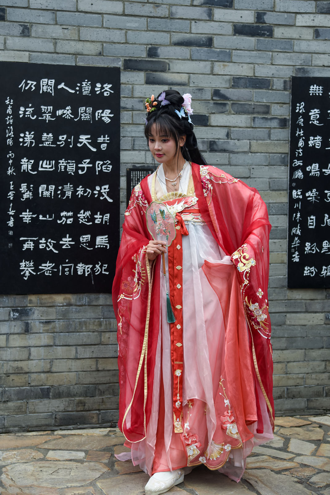 浣花溪诗碑古韵