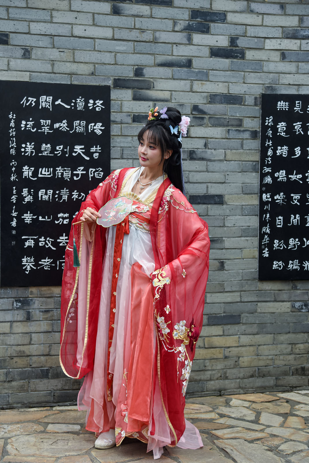 浣花溪诗碑古韵