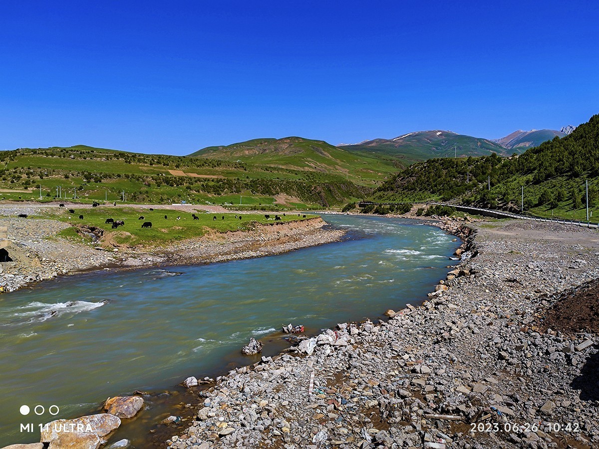 上海～成都～拉萨骑游随拍（89）26日～27日途中视角